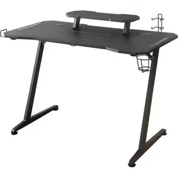 

TABLE GAMING WOXTER STINGER GAMING DESK ELITE-STEEL LEGS-BOARD DESIGN CARBON MANAGEMENT WIRING + 3 * USB 3.0 - 120*60 *