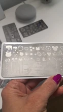 XMQ-placas de estampado para manicura, placa de imagen de encaje, herramientas de impresión de uñas de Año Nuevo, 6x12cm