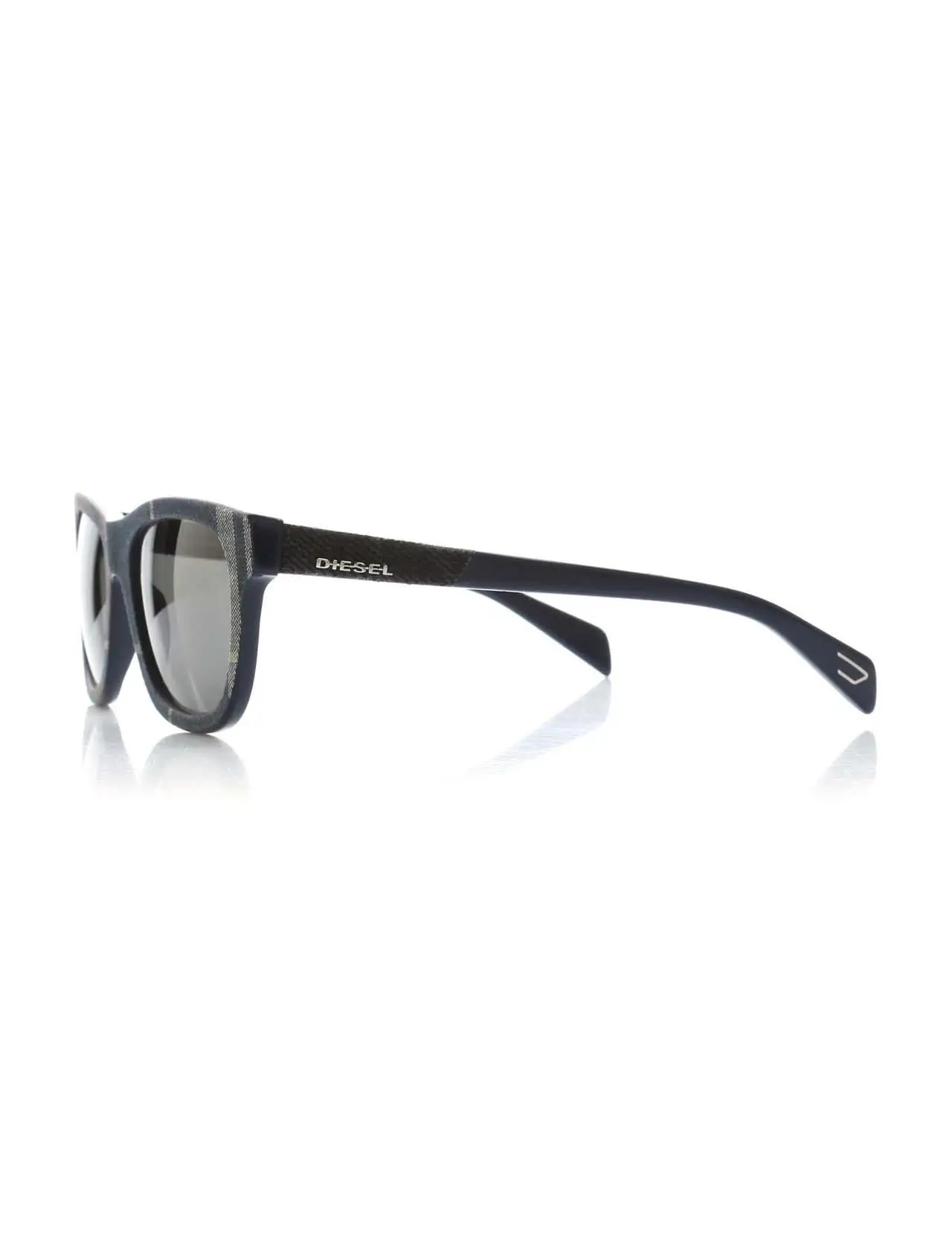 

Unisex sunglasses dl 0111 92a bone navy blue organic square square 54-18-140 diesel