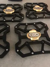 Cleats Crank Pedal-Lock Bike-Shoes Locking-Plate Egg-Beater Bicycle Premium Splint-Set