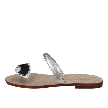 

EDDY DANIELE women sandals Silver