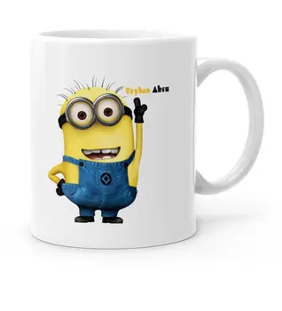 

Personalized Minions White Mug Cup-23