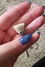 HYTOOS-brocas eléctricas para manicura, 1 uds., cepillo de limpieza de alambre de cobre, accesorios rotativos de 3/32 pulgadas