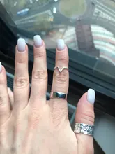 Anillos de plata de ley 925 sencillos y creativos, joyería no alérgica, con carácter redondo, moda Popular, anillos de apertura SR209