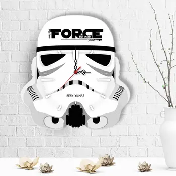 

Personalized Star Wars Design Wooden Wall Clock-1