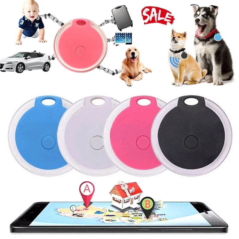 Localizador inteligente para perros y gatos, dispositivo de protección antipérdida con GPS, resistente al agua, con conexión Bluetooth