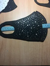 4pc brillo ostentoso diamantes cara MaskReusable boca lentejuela brillante Anti Haze a prueba de polvo máscara de protección máscara mascarillas