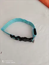 Neck-Belt Pet-Collar Led-Light Flashing Glowing Leopard Night-Safety Nylon Adjustable