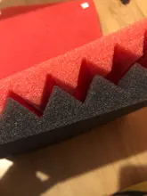 Espuma acústica protectora para estudio, esponja insonorizada, panel de tratamiento de absorción a prueba de sonido, 300x300x25 mm, 24 uds.