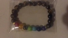 Pulsera de Yoga de 7 Chakras para hombre y mujer, cuerda elástica, joyería energética de piedra Natural, equilibrio de oración, cuentas hechas a mano semipreciosas de la suerte