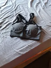 Sujetador deportivo con Push-Up y cremallera para mujer, Top deportivo acolchado sin aros a prueba de golpes, transpirable, para Fitness, gimnasio, chaleco deportivo para Yoga