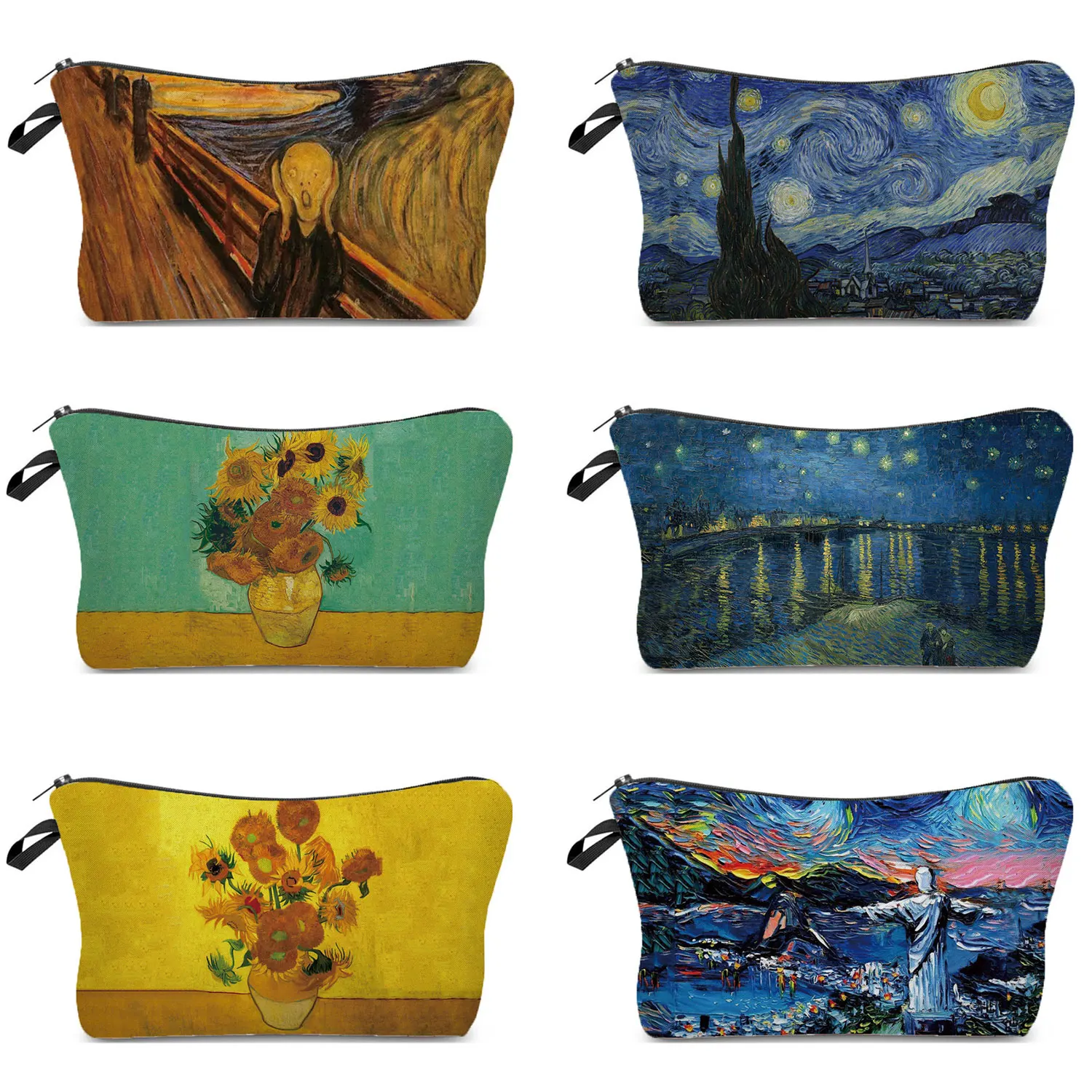 Cosmetic Bag Halloween Candy Bag Pretty Fashion Makeup Bag Pencil Cases Cosmetic Portable Wash Women's cosmetic storage bag cosmetic case pencil case
