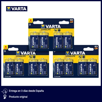 

VARTA Longlife - 3 Packs 4 battery converter D/LR20/jumpsuit, 1.5V