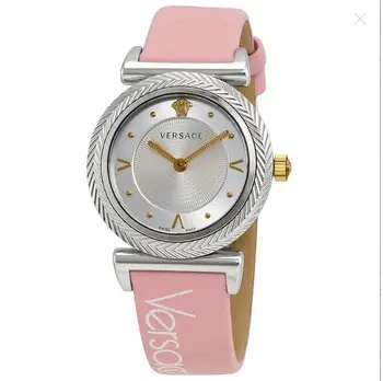 

VERSACE V-Motif Quartz VERE00118 Silver 35 mm Women wrist watch