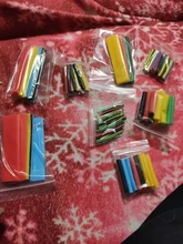 Tubing-Insulated-Wire Connector Cable Heat-Shrinkable Wire-Butt Polyolefin And 164pcs