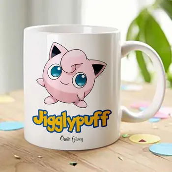 

Personalized Pokemon Jigglypuff White Mug Cup