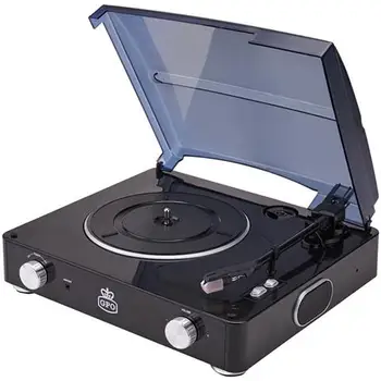 

Stylo Ii turntable amplified 33/45/78 rpm cases built-in NeroGPO53.25