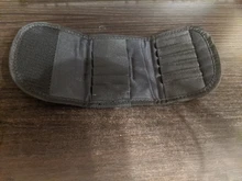 Mizugiwa-porta cartuchos de pistola plegable, 12 carcasas para Rifle, porta cartuchos, funda de munición para Rifle, caza, soporte para balas