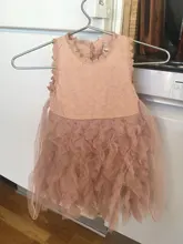 Vestidos infantiles para niñas, tutú esponjoso para pastel, vestido elegante de princesa para fiesta, vestido de boda, ropa de cumpleaños para Niña 3 y 8 años