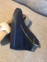 Botas de nieve con cremallera para mujer, zapatos cálidos de felpa para invierno, a la moda, tobilleras de marca, 2020