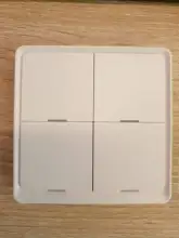 Interruptor inteligente ZigBee de 4 entradas para el hogar, compatible con Zigbee2mqtt, Automatización del hogar