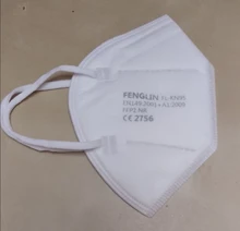 Mascarilla facial FFP2 con filtro KN95, máscara antipolvo para la boca, 100 uds., envío desde españa