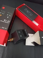 Fuente de alimentación inalámbrica para máquina de tatuaje, minifuente de alimentación para tatuaje, conector RCA/DC, novedad, envío gratis