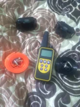 Dog-Training-Collar Shock Vibration-Sound Remote-Control Pet Electric Rechargeable Waterproof