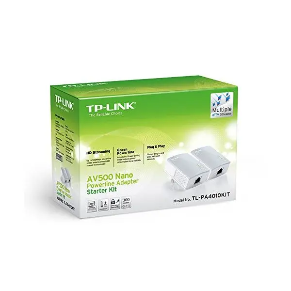 TP-LINK TL-PA4010KIT Powerline 500 мбит/с Homeplug AV