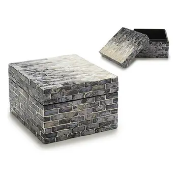 

Box Gift Decor Grey (15,5 x 10 x 15,5 cm)