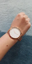 De Lujo reloj de oro rosa pulsera de las mujeres relojes de señoras de la marca reloj de cuarzo Casual mujer acero reloj de pulsera Montre Femme reloj