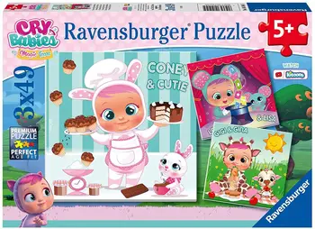 

Cry Babies Puzzle 3x49 PCs toy store