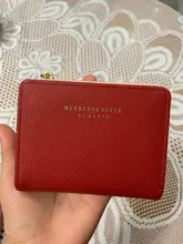 Cartera pequeña de piel con borlas para mujer, billetera corta de piel con cremallera, 2020