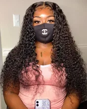 8-28 30 40 pulgadas paquetes de ondas profundas con cierre de pelo brasileño rizado 100% humano onda de agua 3 4 paquetes de tejido y cierre de encaje