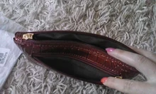 Bolso de mano de PU para mujer, cartera larga informal, monedero de grano Litchi, bolsa con cierre para muñeca, bolsillo para teléfono, tarjetero de crédito