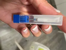 Dmoley-brocas de cerámica y tungsteno para uñas, accesorios para manicura, taladro eléctrico, Color rosa/Negro/azul, 4 colores