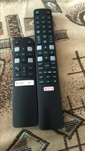 Voice-Remote-Control-Rc802v Tcl Tv Original 1 for 65p8s/49s6800fs/49s6510fs/.. BT New