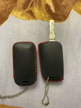 Cuero coche caso clave de Starline E63 E90 E91 E61 E95 E66 2-coche alarma LCD controlador remoto llavero transmisor llaves cubierta