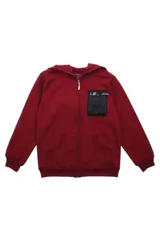 

Maroon Male Child Hooded Winter Sweat