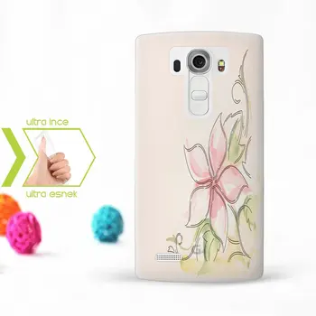 

Personalized LG G4 Slim Clear Silicone Phone Cover (Flower Temalı-1)