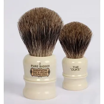 

Badger shaving brush-Simpsons "Duke 2" Pure Badger