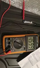 Multímetro Digital profesional DT9205A, medidor Manual de rango de voltaje, valores eficaces verdaderos, probador de transistores, herramienta de electricista