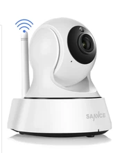 SANNCE seguridad IP Cámara Wi-Fi inalámbrico Mini red vigilancia Wifi 720 p cámara de visión nocturna CCTV Baby Monitor