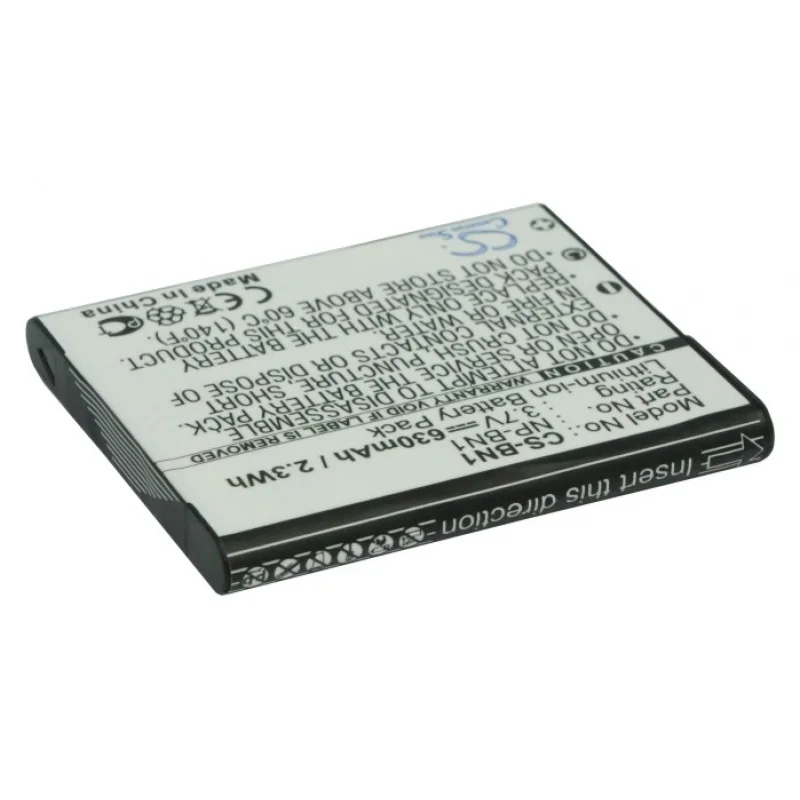 Аккумулятор NP-BN1, NP-BN для SONY, 630mAh