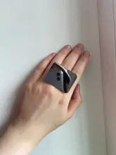 Profesional de acero inoxidable mezclados paleta ajustable anillo uñas arte cosmético base de maquillaje Gel mezclar pintura de herramienta de la manicura