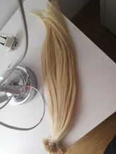 Con U Tip de uñas máquina Remy queratina extensiones de cabello humano recto natural Pre-De la fusión del pelo cápsulas 12-28 pulgadas 50g