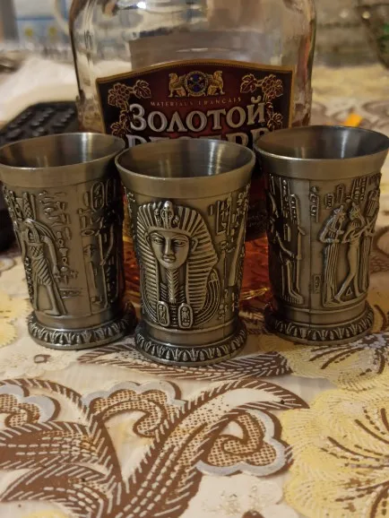 Kingdom® 40ml Creative Ancient Egypt Shot Glass Mini Mug Espresso Mugs Whiskey 