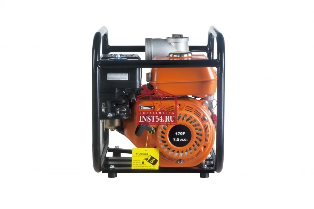 Gasoline pump 1000L/min, 7лс, 4-stroke motorcycles. 3" pure water, head of 34 m tank 3, 3L Sturm! BP87101