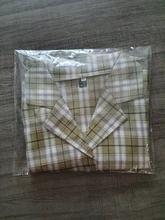 Crop Shirt Button-Up Summer Blouse Ladies Tops Streetwear Plaid Vintage Elegant Women