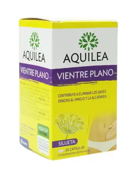 

Aquillea flat belly 50 capsules helps eliminate gases thanks to fennel and caraway